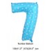 Number Balloons (Sky blue color)